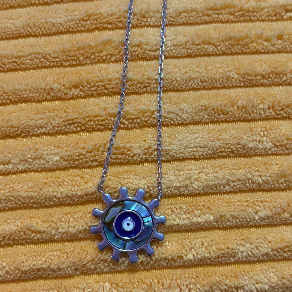 925 Egyptian Silver necklace 🧿